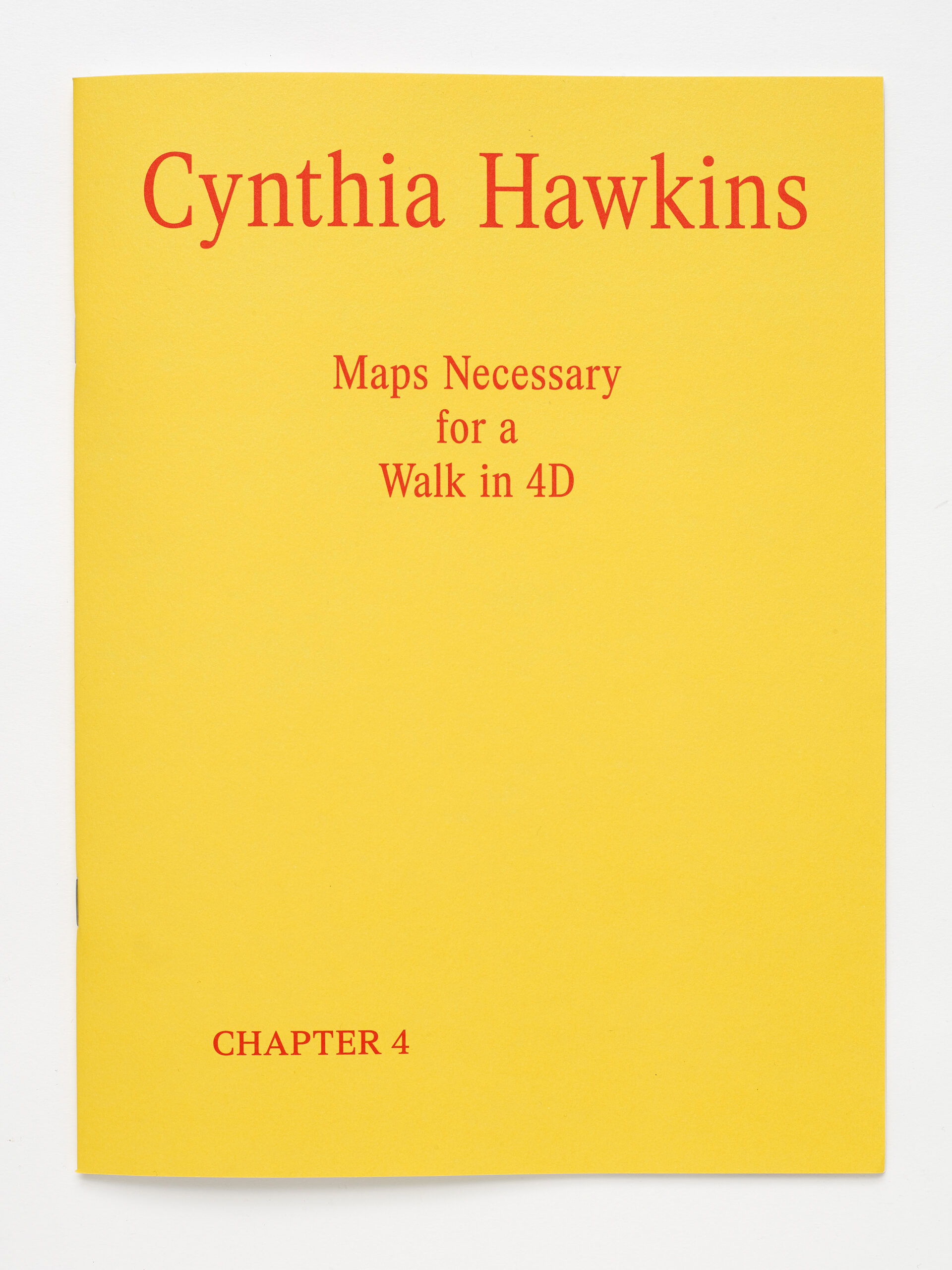 Hollybush Issue 19: Cynthia Hawkins, Maps Necessary for a Walk in 4D, Chapter 4